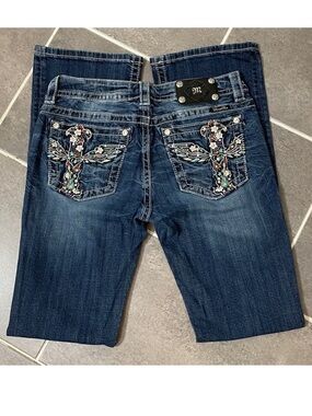 Miss Me Signature Boot Jeans size 30X34